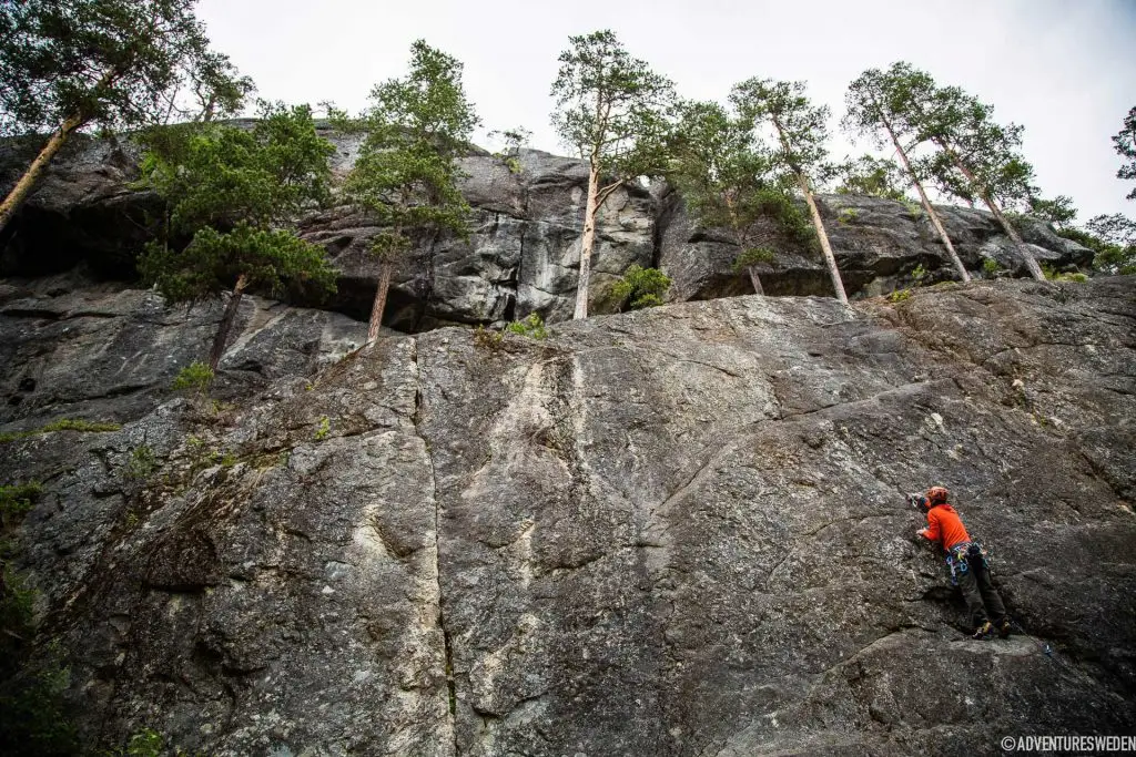 Klättervägg i Stugun | Foto: Anette Andersson