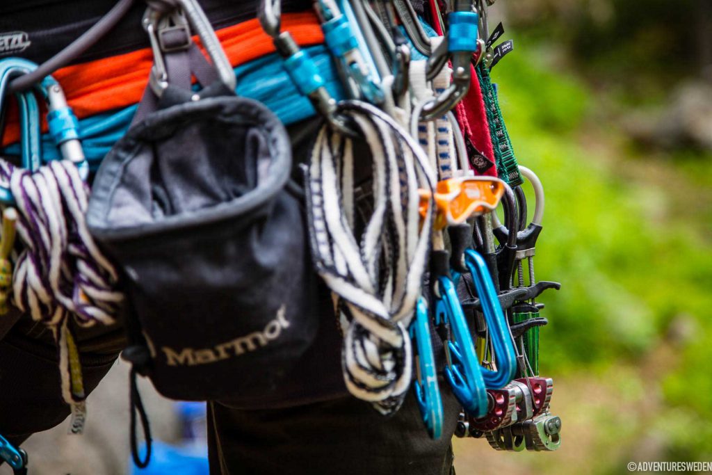 Utrustning för klättring, Stugun | Foto: Anette Andersson