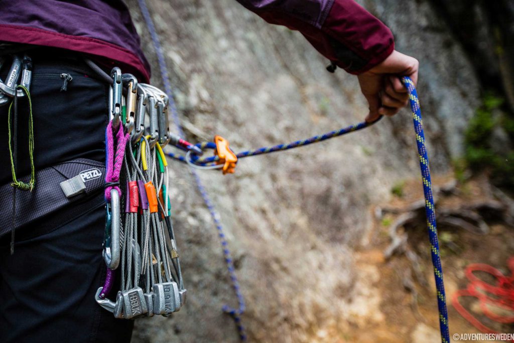 Utrustning för klättring, Stugun | Foto: Anette Andersson