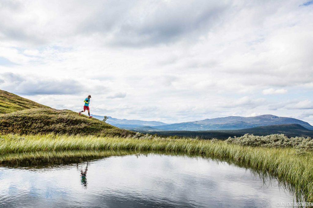 Löpning vid sjö, Pyramiderna | Foto: Anette Andersson