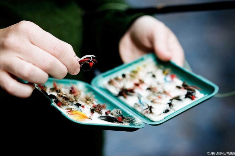 Färggranna flugor för fiske | Foto: Sandra Lee Pettersson