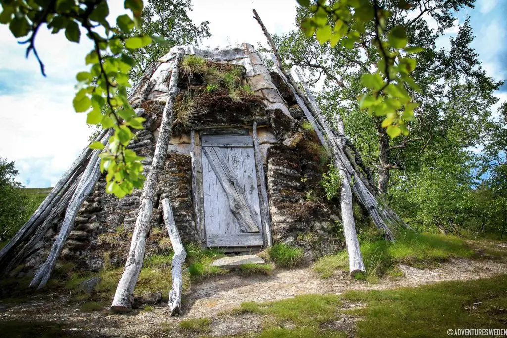 Samekåta vid Pyramiderna | Foto: Fanny Hejdström