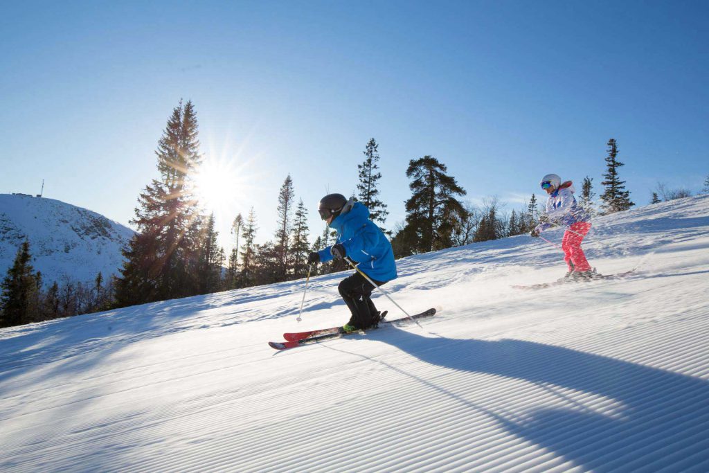 Skiing in Sweden | Photo: Mark Going, Columbia Sportswear