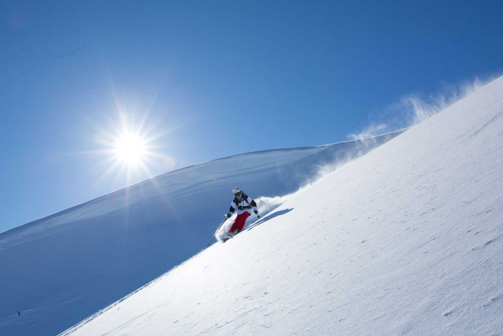 Skiing in Sweden | Photo: Mark Going, Columbia Sportswear