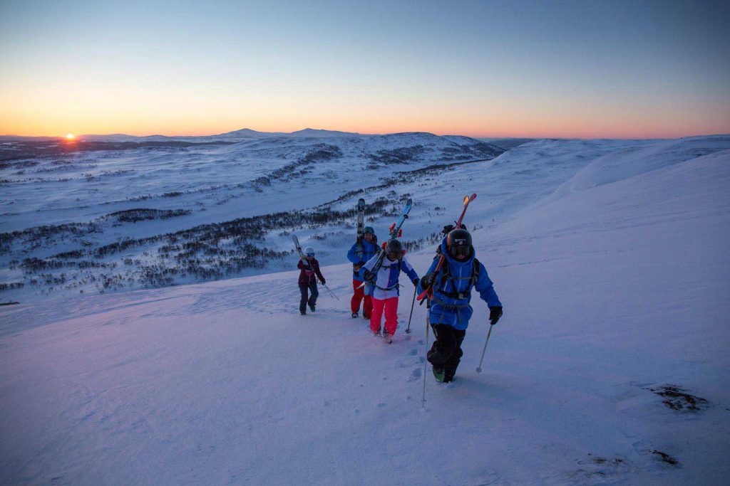Skiing in Sweden | Photo: Mark Going, Columbia Sportswear