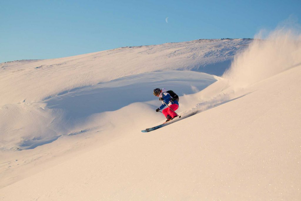 Skiing in Sweden | Photo: Mark Going, Columbia Sportswear