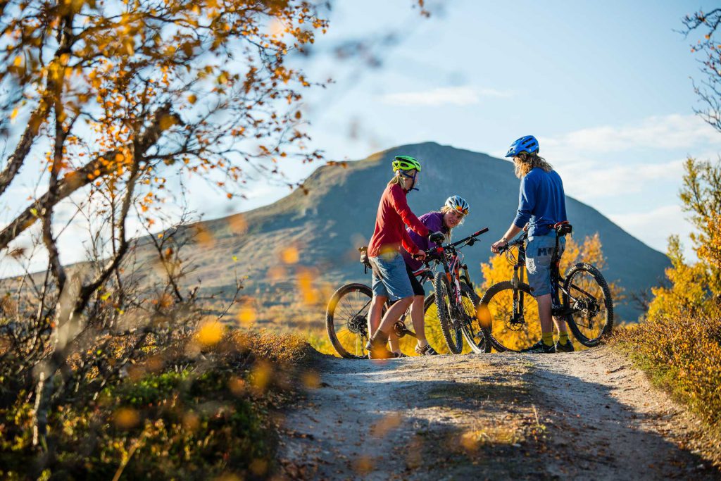 Biking in Funäsfjällen | Photo: Anette Andersson