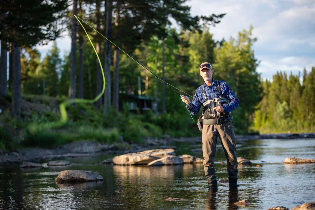 Fly fishing Kvissleströmmarna | Photo: Anette Andersson