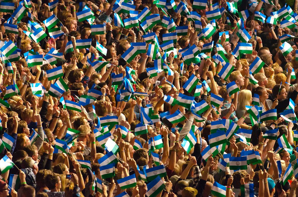 Storsjöyran in Östersund - Sweden´s oldest city music festival. Photo: Göran Strand