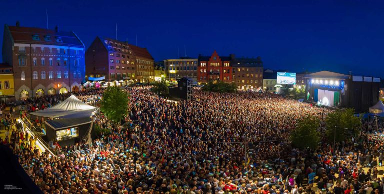 Storsjöyran, Sweden´s oldest city music festival. Photo: Göran Strand