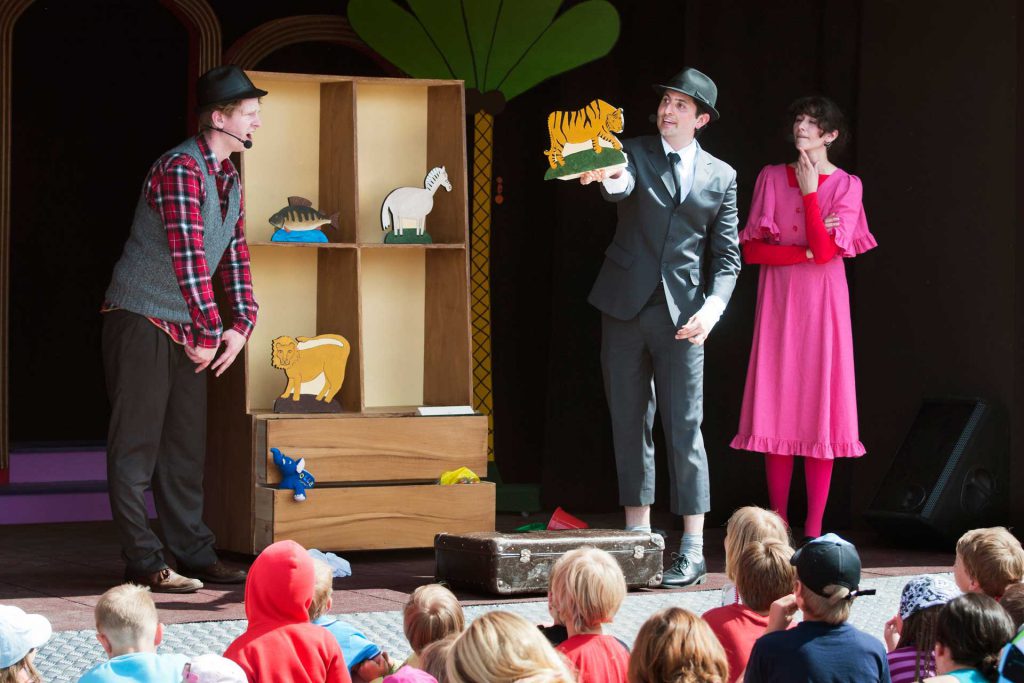 Scenshow med Håkan Borgsten, Emil Grundemo El-Hayek och Malin Grundemo El-Hayek, Jamtli 2012