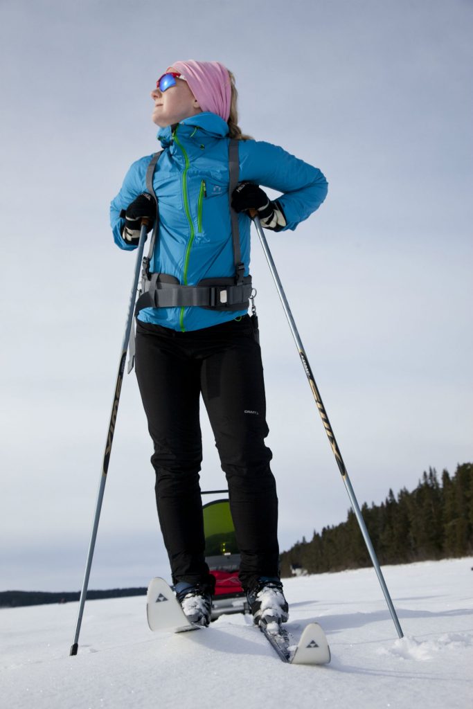 Cross country skiing in Östersund. Photo: Roger Strandberg