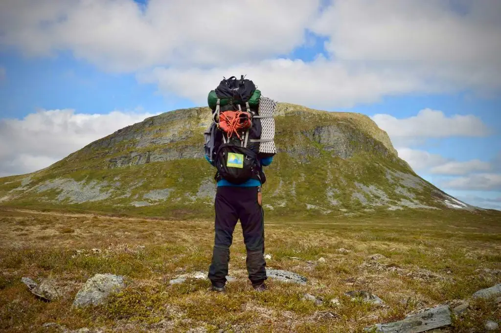Vandring utanför led i Ansättfjällen | Foto: Mikael Nyberg