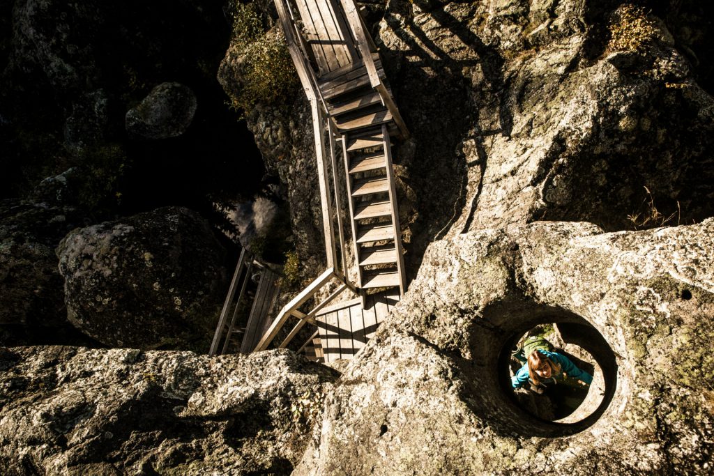 Döda fallet - Under en natt tystnade fallet för evigt. En man och naturens krafter samverkade för att skapa Döda fallet. Foto: Niclas Blom