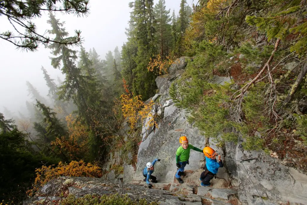 Klättring med barn