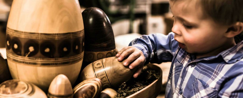 Wooden Eggs from trees