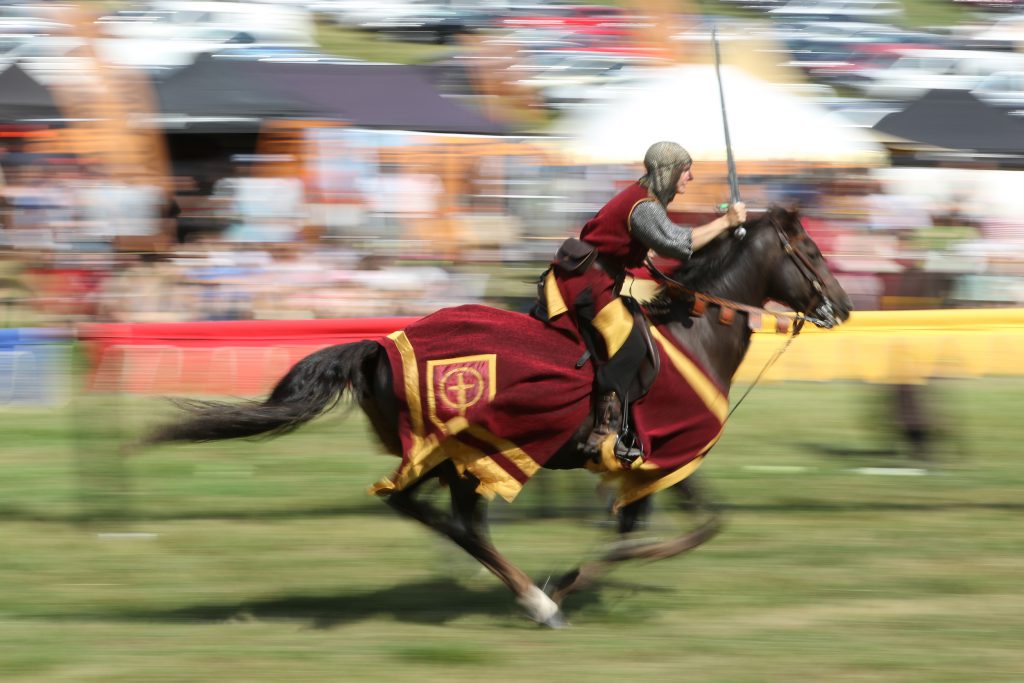 Västgård Game Fair tornerspel Leif Milling