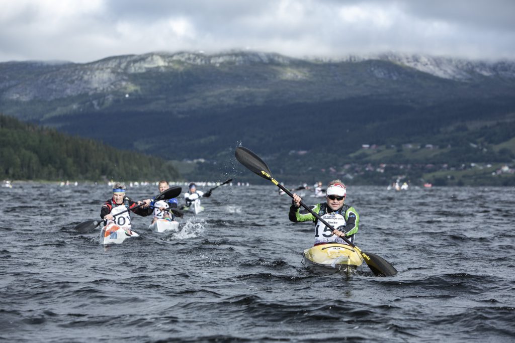 Åre Extreme Challenge paddling Håkan Wike