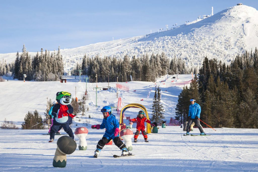 Skidåkning barn Loffe lofsdalen Martin Olson