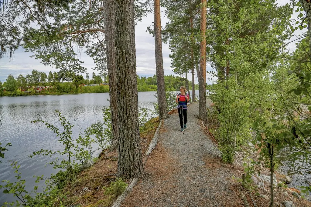 Naturstig Hotings camping Lena Hedman