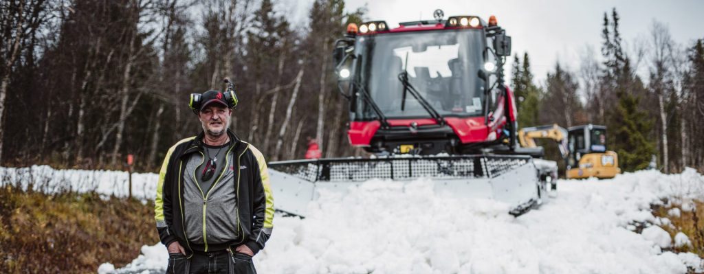 Latti Östlund pistmaskin Mats Lind