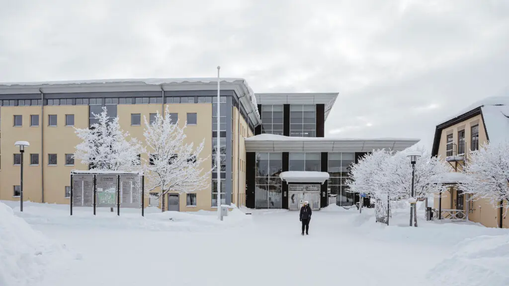 MIUN student. Foto: Mats Lind