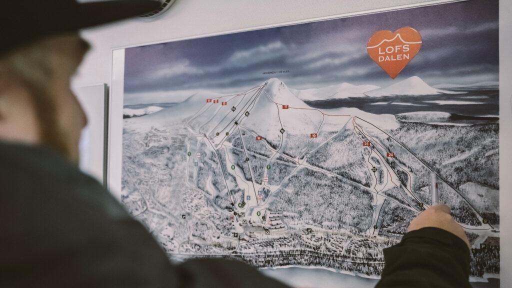 Pistkarta Lofsdalen Mats Lind