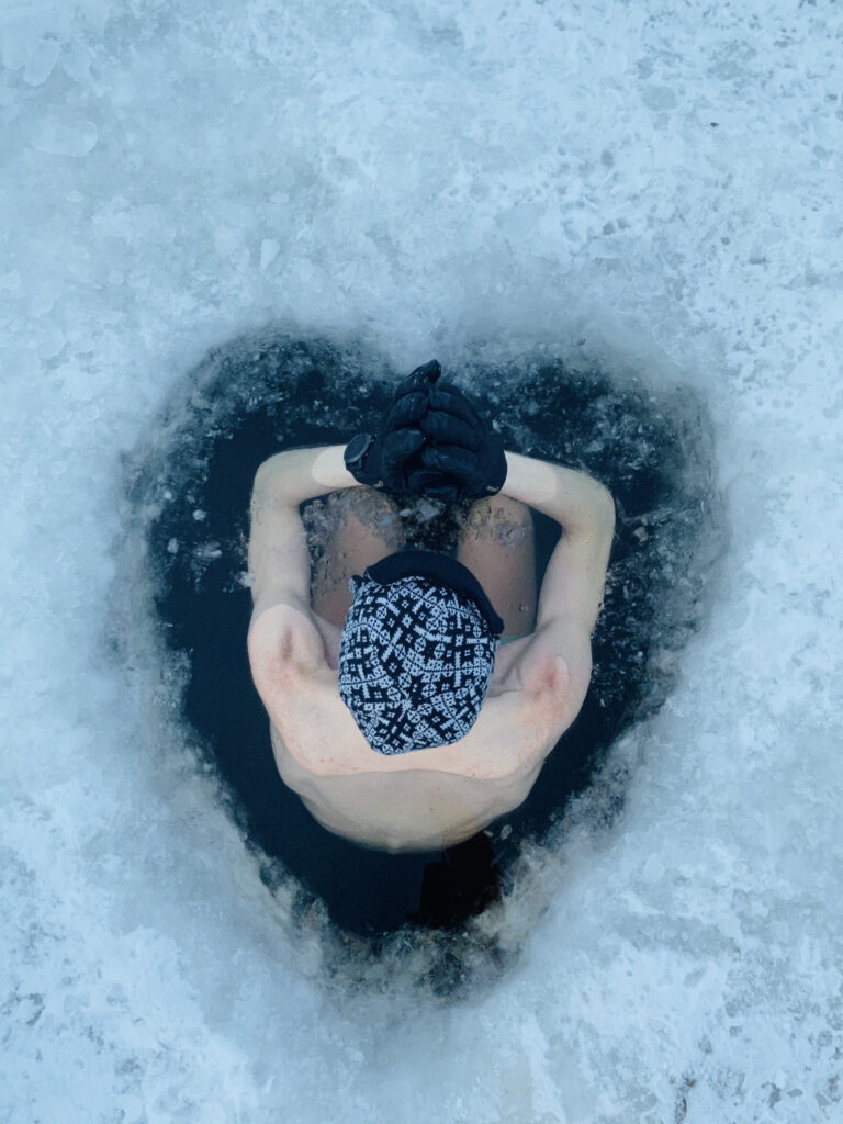 Hjärtformad vak Maria Wilhelmsson