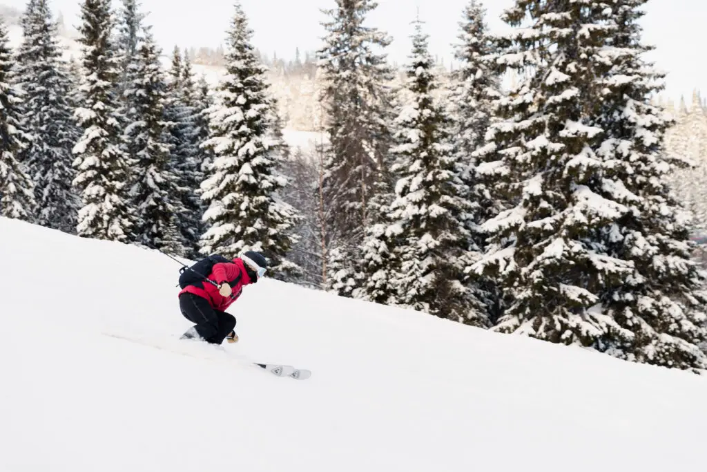 Skiing in Åre. Photo: Anette Andersson