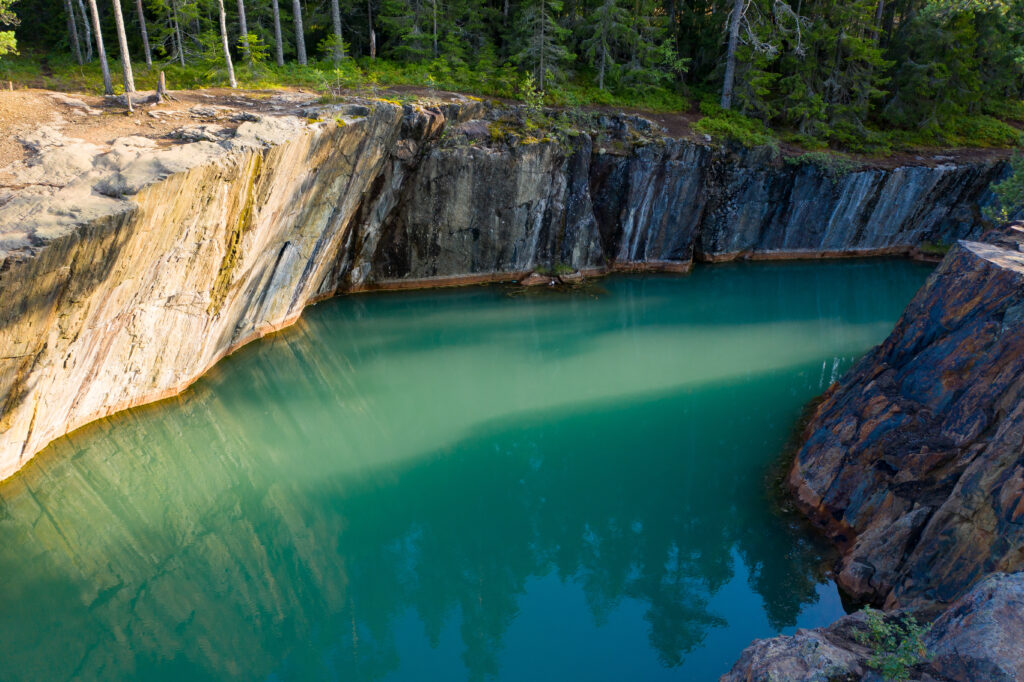 Silvbergs gruva/vattenhål Säter Nils Fältman