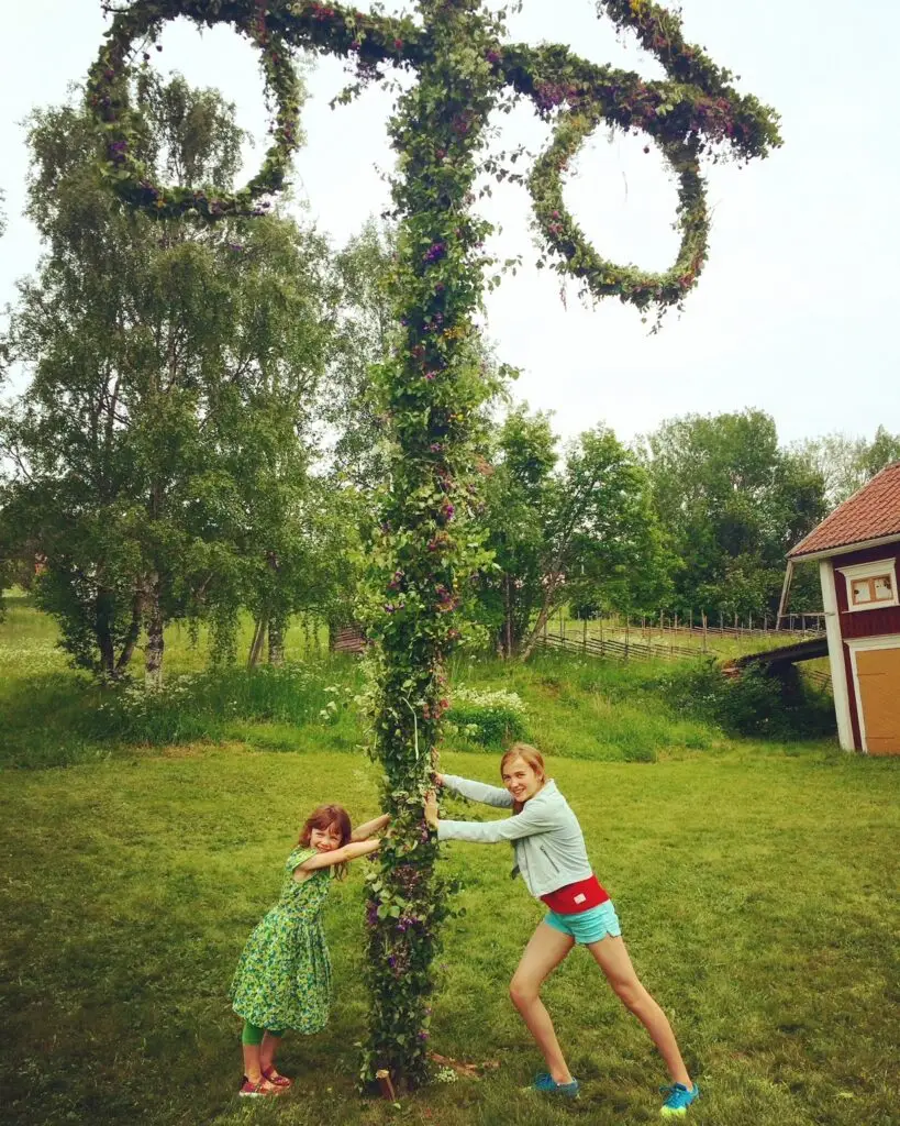 Midsummer Backgården Alsen Sweden