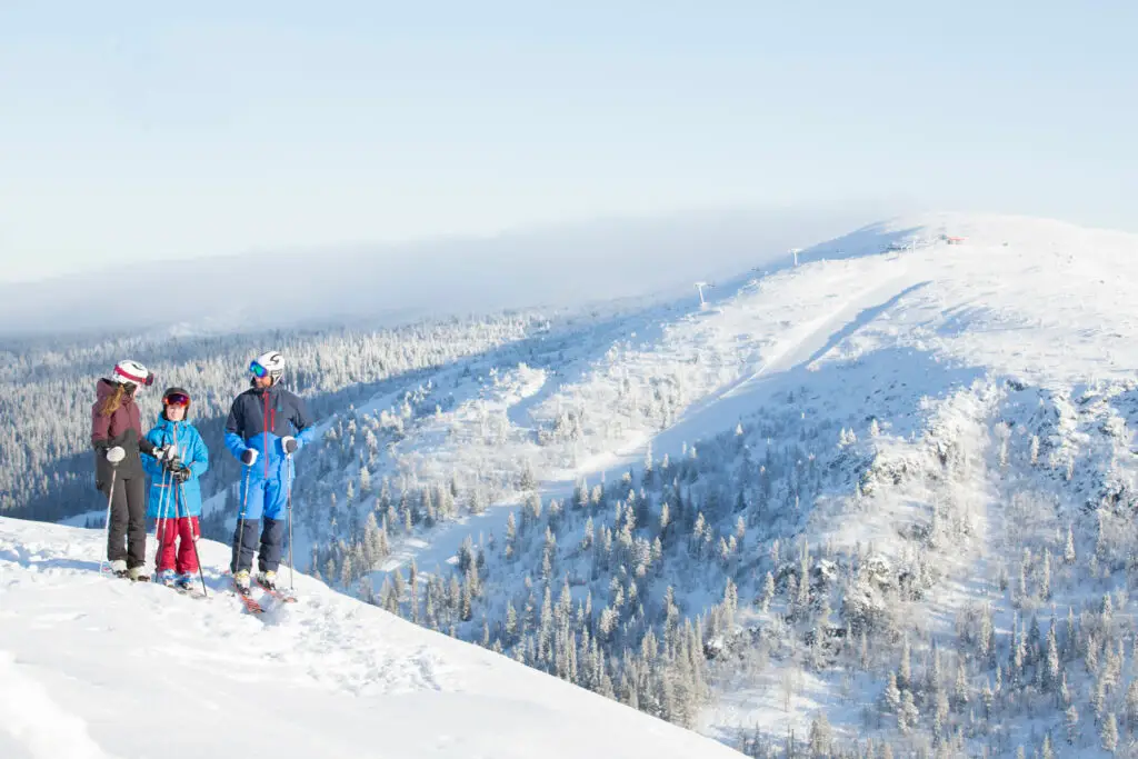 Skidfamilj Vemdalen Kenneth Grym