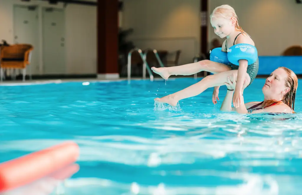 Pool bad Storliens högfjällshotell