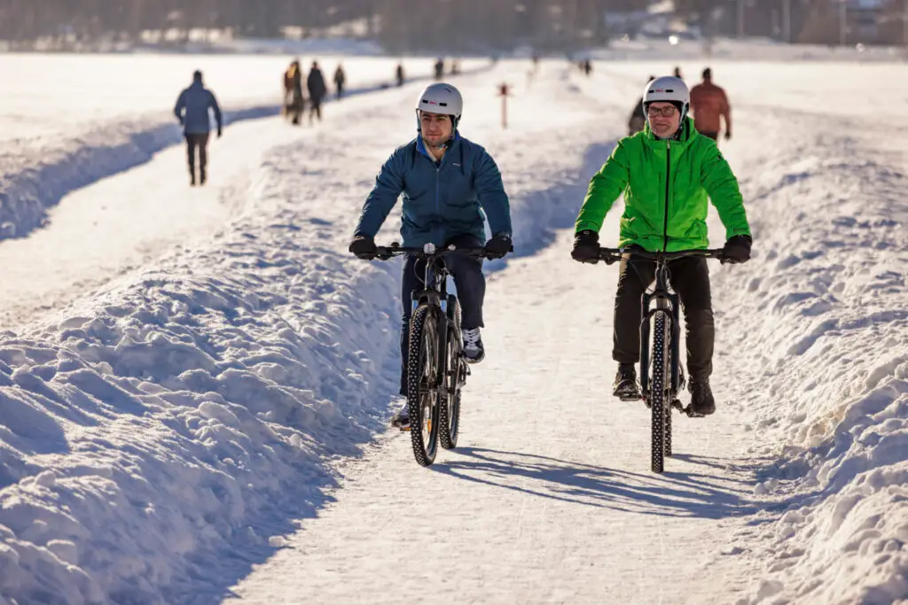 Vintercykling Medvinden Östersund