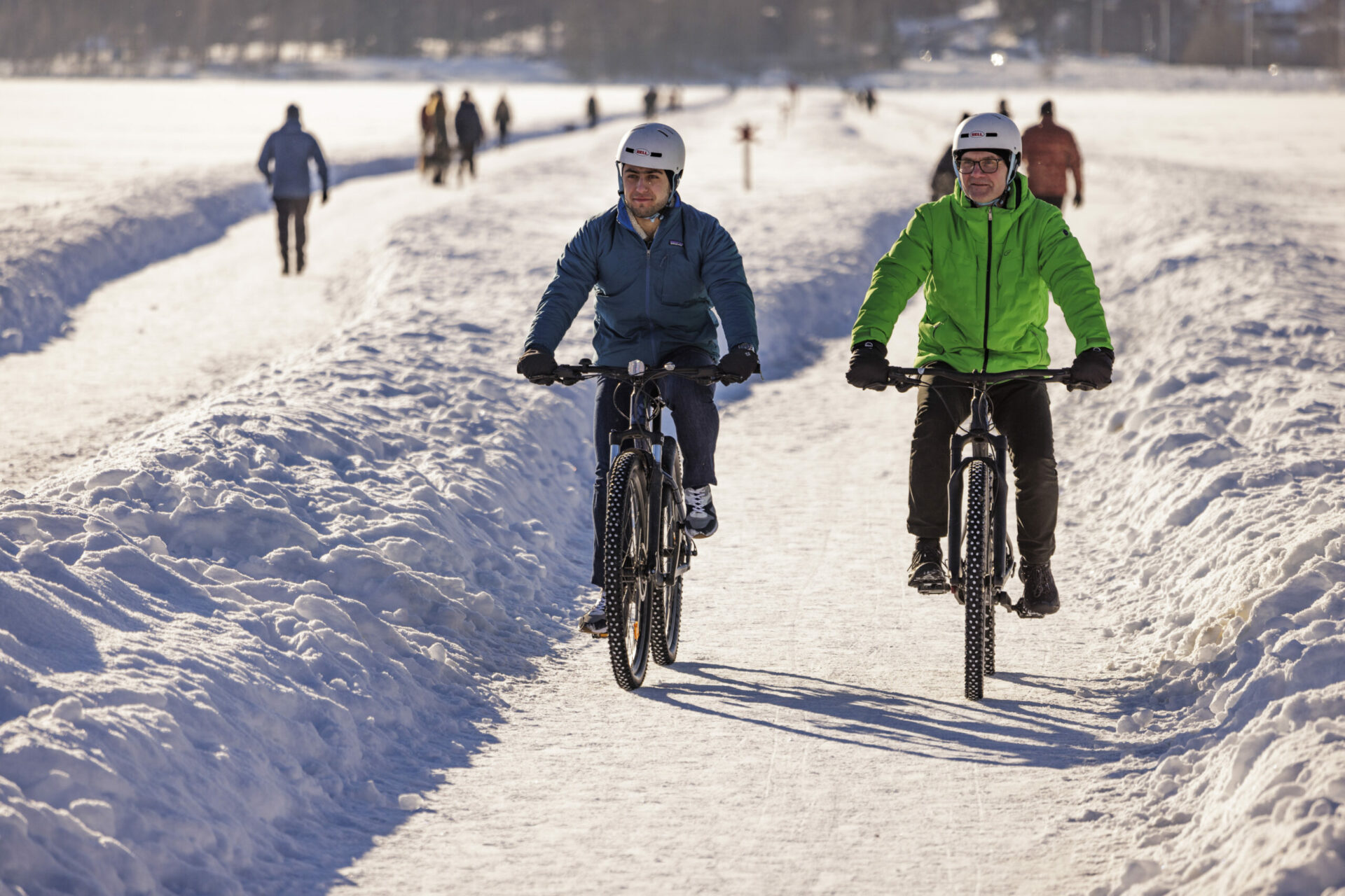 Vintercykling Medvinden Östersund