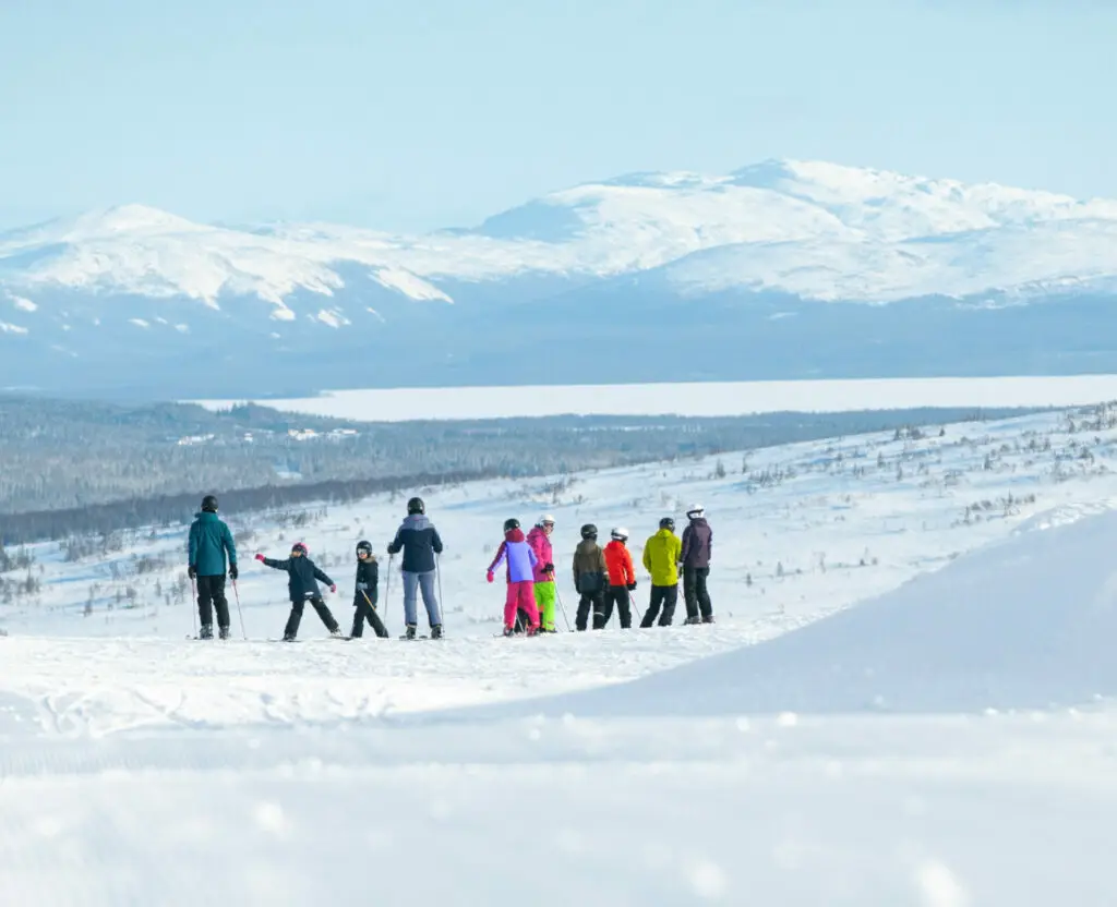View slopes Storlien Hotel