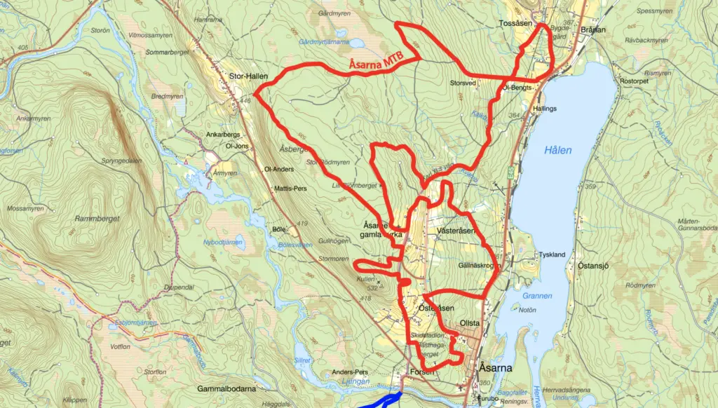 MTB Golden village Åsarna