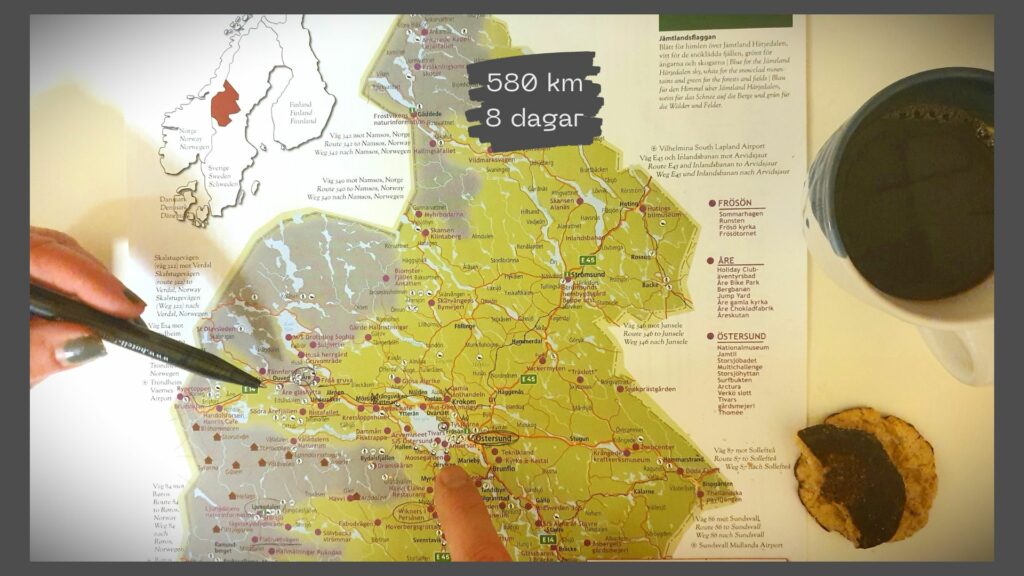 Hantverksresan karta Alexandra Hafmar