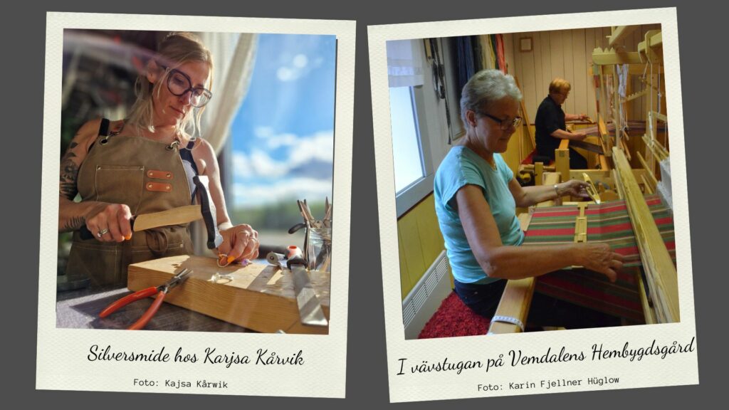 Hantverksresan Kårwik silversmed Vävstuga Vemdalen