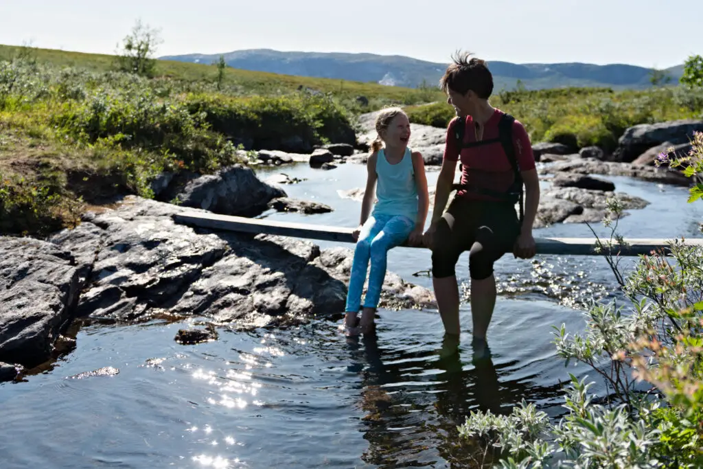 Fjällvandring barn Åre Frida Berglund