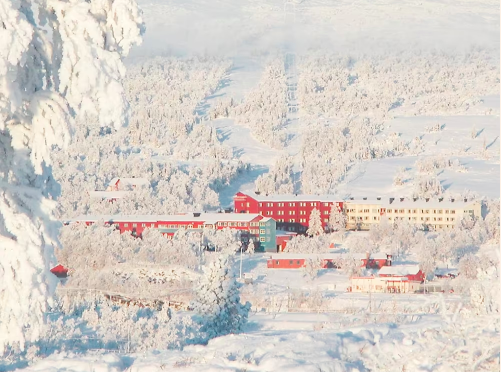 Storlien Högfjällshotell vinter