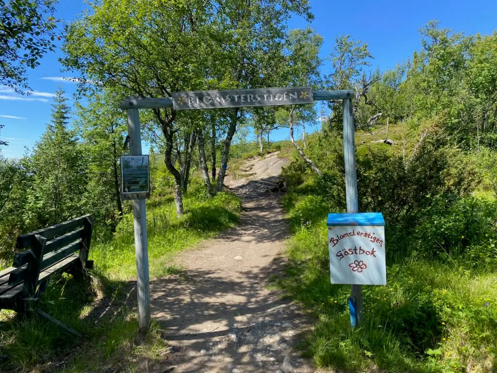 Blomsterstigen. Photo: Andreas Edholm.