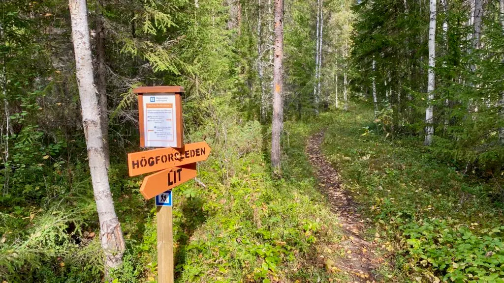 Högforsleden. Photo: Andreas Edholm