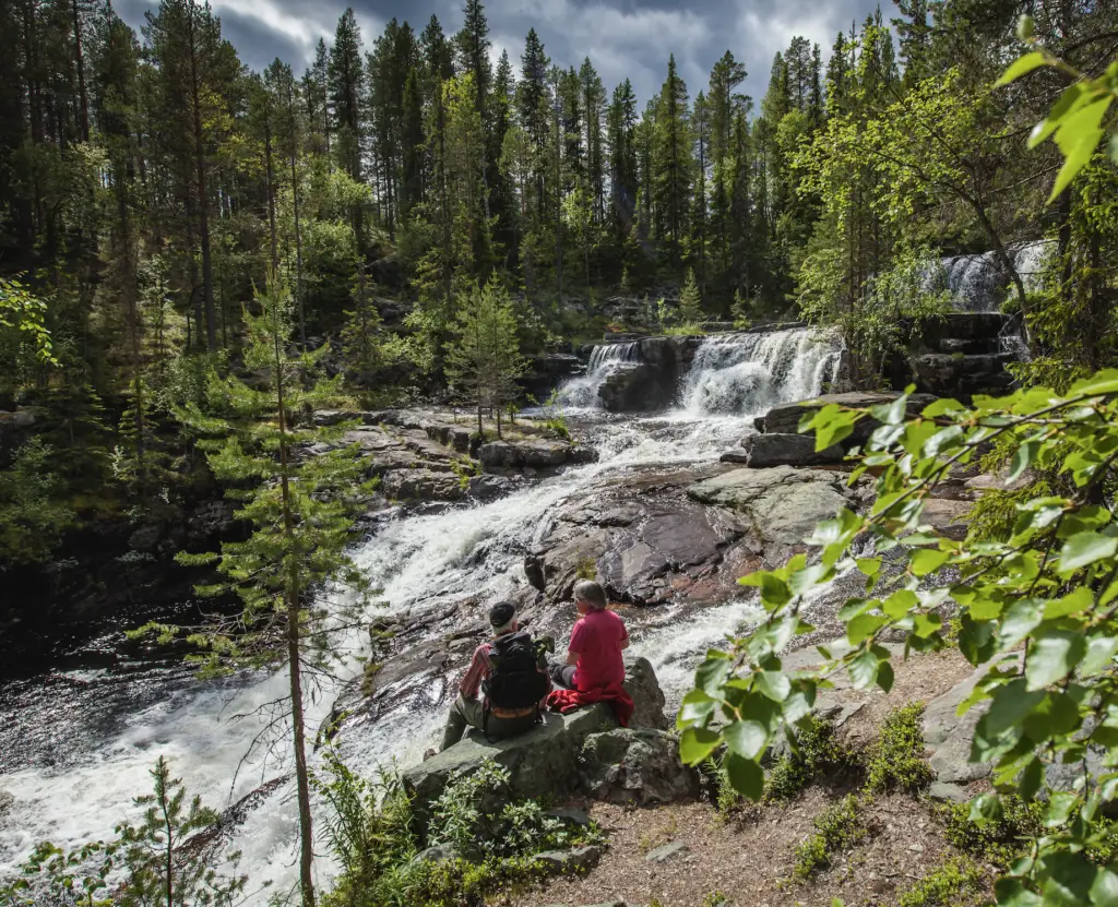 Waterfall Vemdalen Jocke Lagercrantz