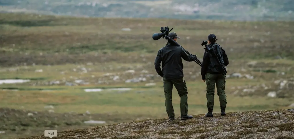 Viltsafari fågelskådning Vildmarksvägen Lia Ranch Darren Hamlin