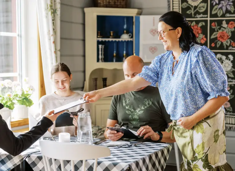 Middag Hotell Stora Blåsjön Darren Hamlin