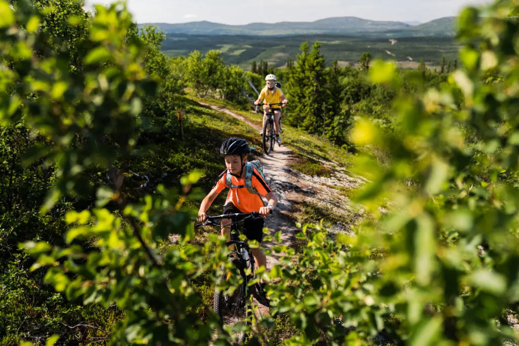 Funäsfjällen cykling Emrik Jansson