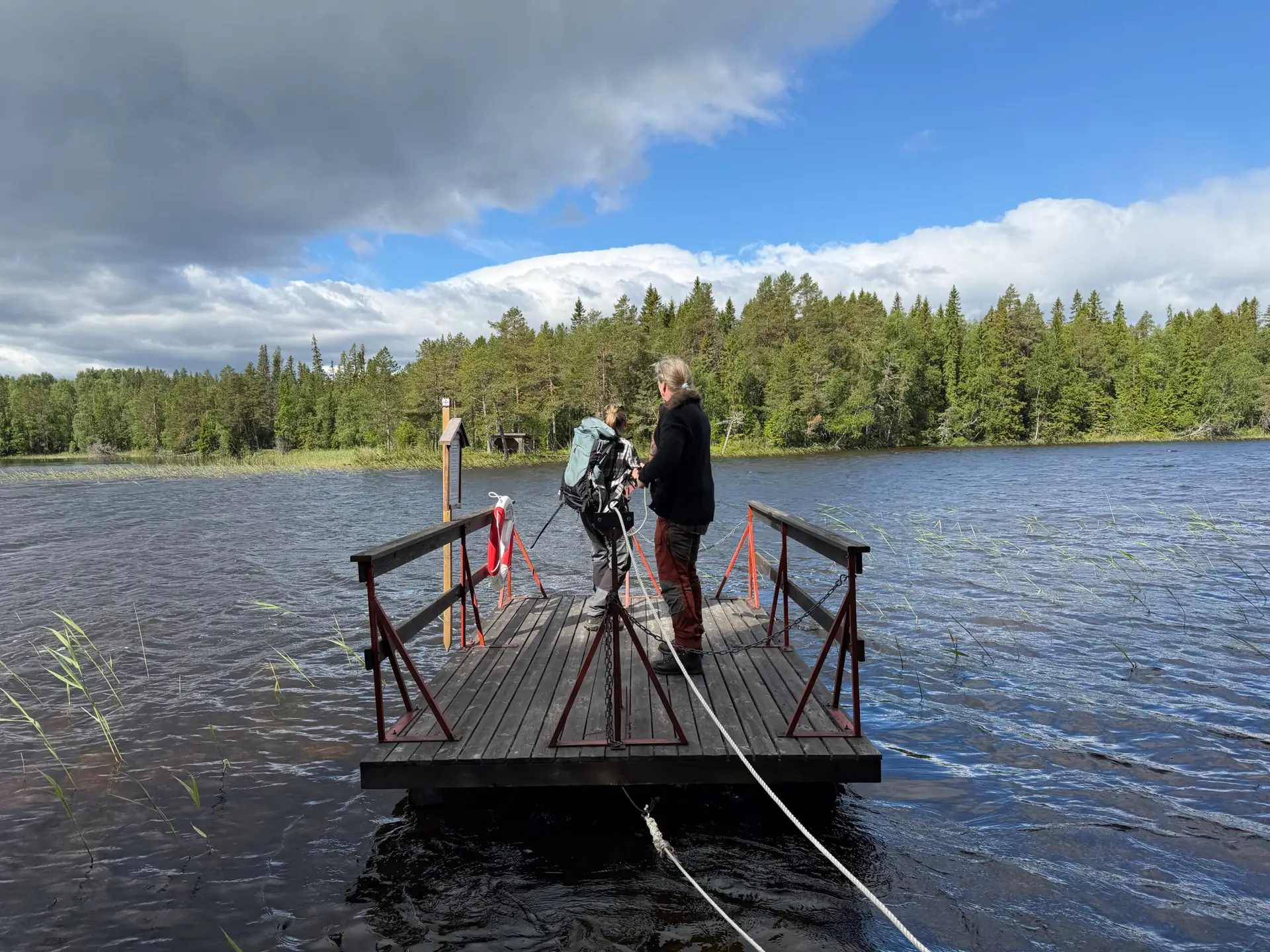 Flotte på JämtNorgevägen. Foto: Andreas Edholm