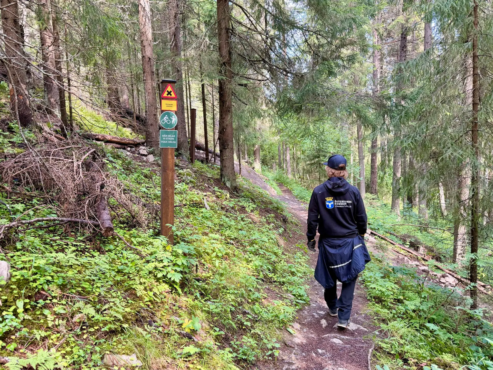 Toppstigen Östberget. Foto: Andreas Edholm